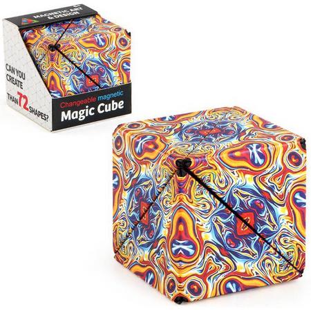 3D Magic Cube | Breinbreker | Magnetisch | 72 figuren | fidget | Shashibo | Magische 3D Kubus